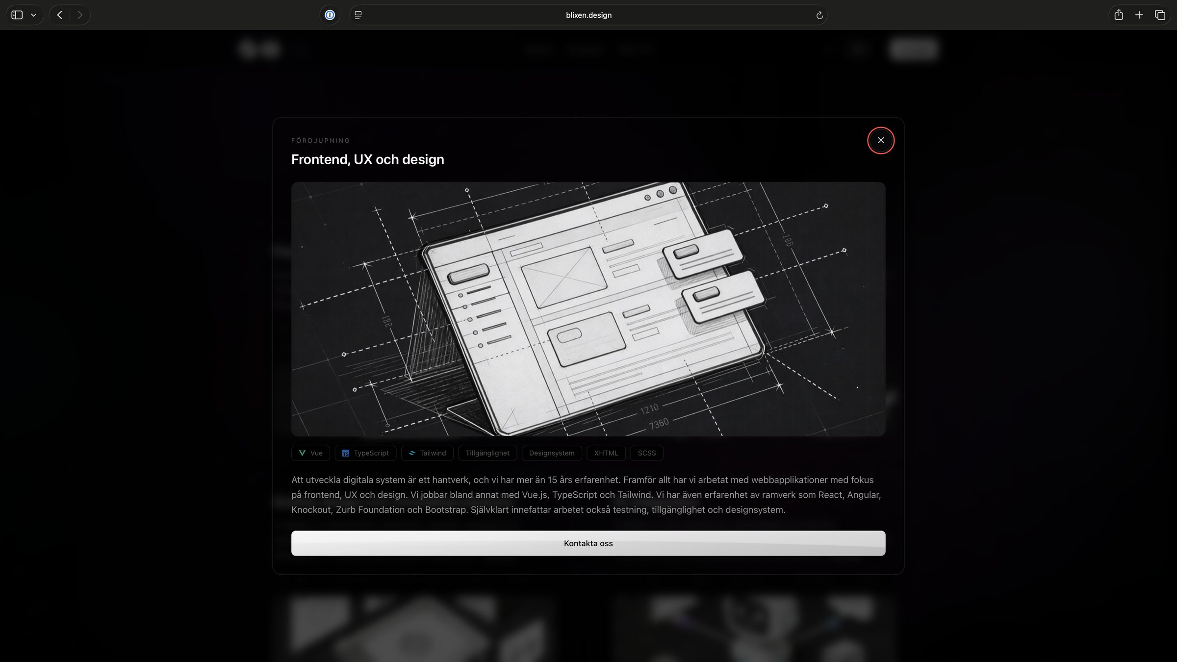 Blixen Design detail 2