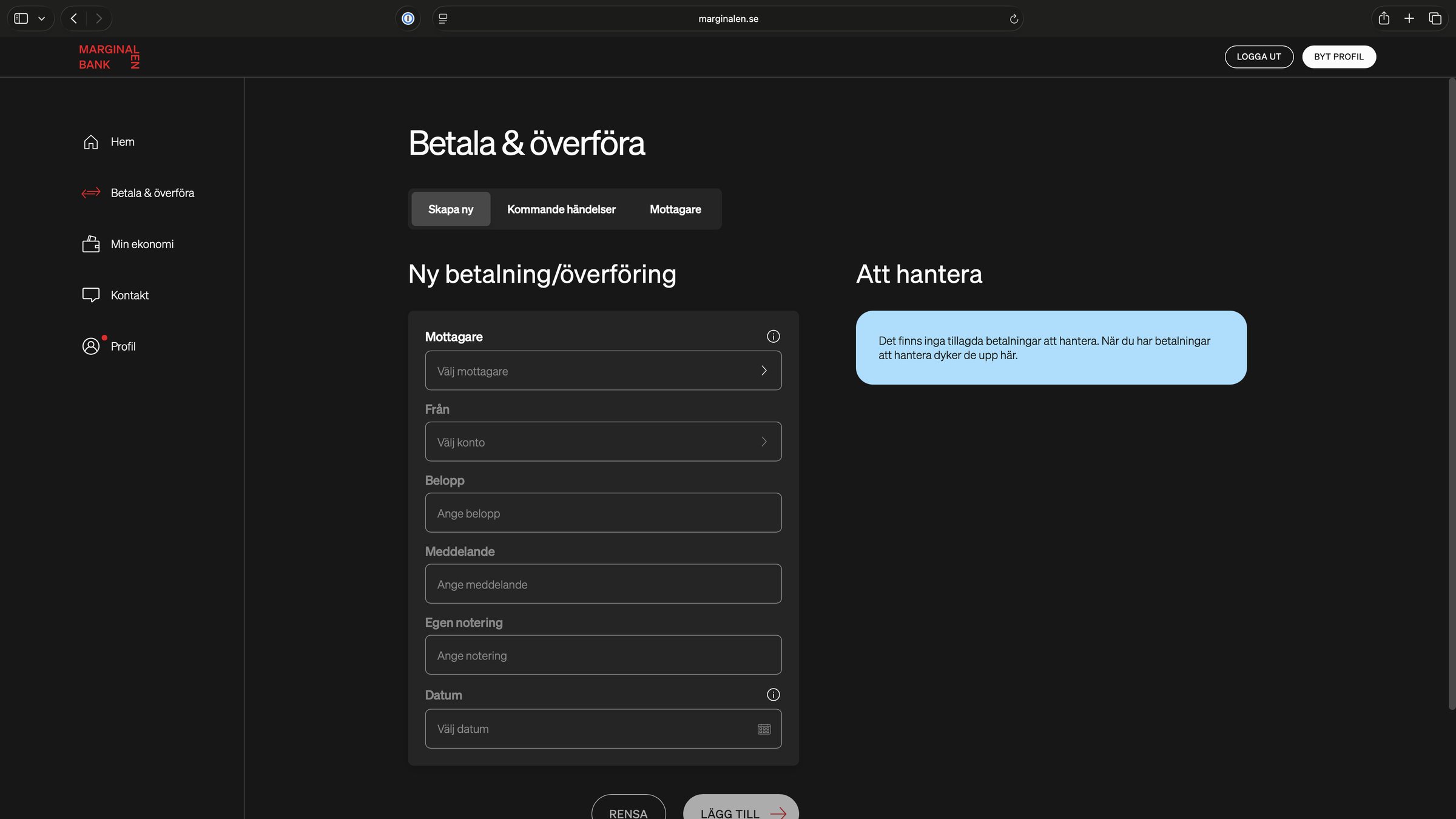 Marginalen Internet Bank detail 5